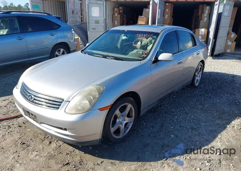 2003 Infiniti G35 Luxury Leather из США, поврежденный, VIN JNKCV51E23M016931